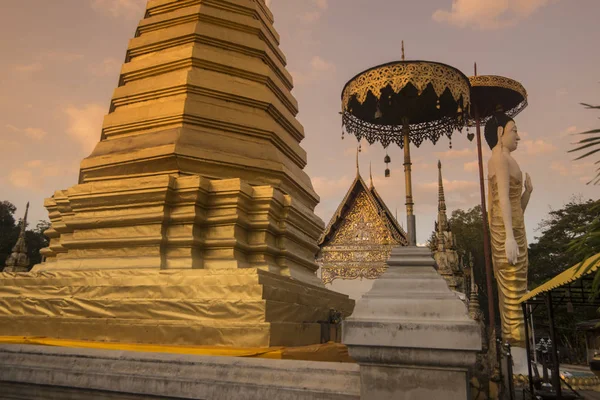 Tajlandia Phrae Wat Phra że Chom Chaeng — Zdjęcie stockowe