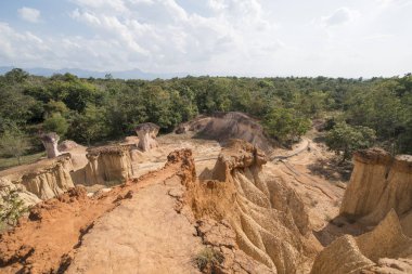 Tayland Phrae Phae Muang Phi peyzaj