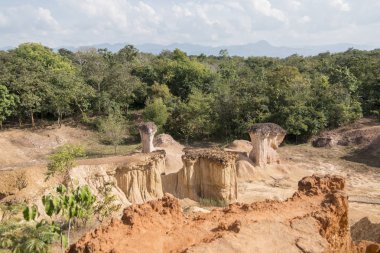 Tayland Phrae Phae Muang Phi peyzaj