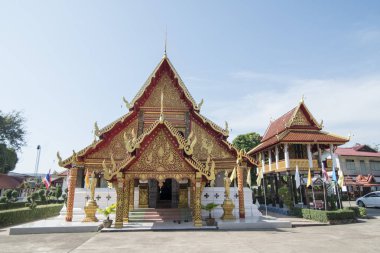 Tayland Phrae Wat Phra non Temple