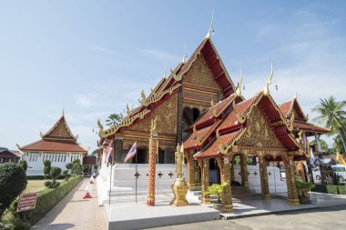 Tayland Phrae Wat Phra non Temple