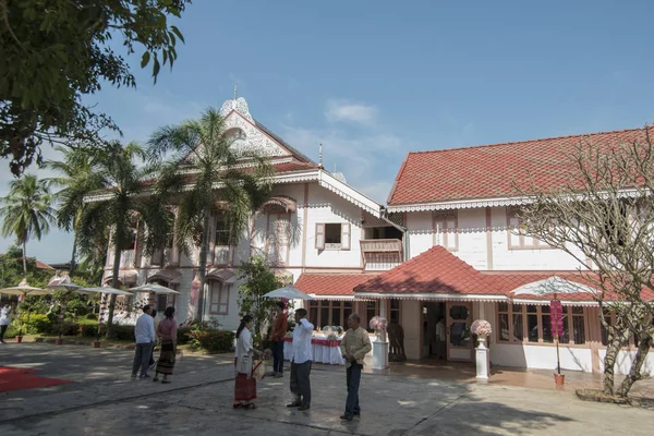 Tailândia Phrae Vongburi casa — Fotografia de Stock