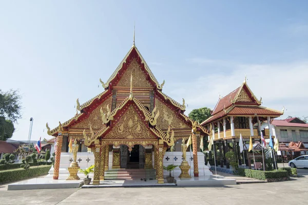 Thailand phrae wat phra non tempel — Stockfoto
