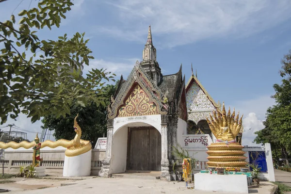 Thaiföld Phrae Wat ma ha Pho Temple — Stock Fotó