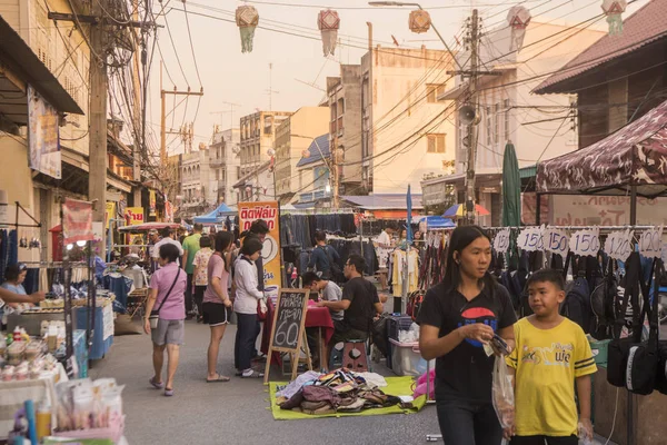 Thailand Phrae nightmarket — Stockfoto