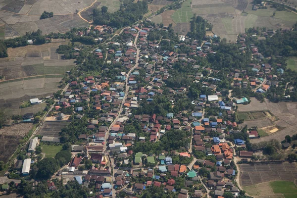 Thailand Phrae Village Town — Stockfoto