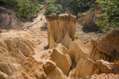 Tayland Phrae Phae Muang Phi peyzaj