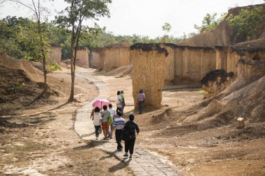 Tayland Phrae Phae Muang Phi peyzaj