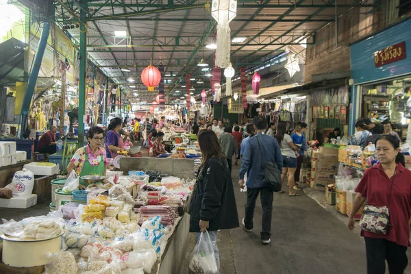 Thailand Phrae matmarknad vegetabiliska — Stockfoto
