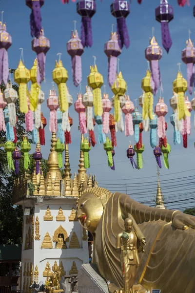 Thailand Phrae Wat Pong Sunan Temple — Stockfoto