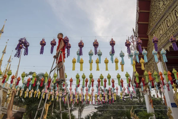 タイ プレー ワット ポン スナン 寺院 — ストック写真