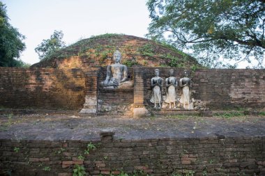 Tayland Phitsanulok Chandra Sarayı Harabeleri