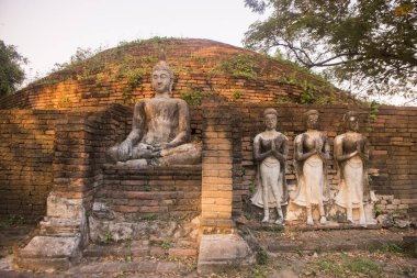 Tayland Phitsanulok Chandra Sarayı Harabeleri