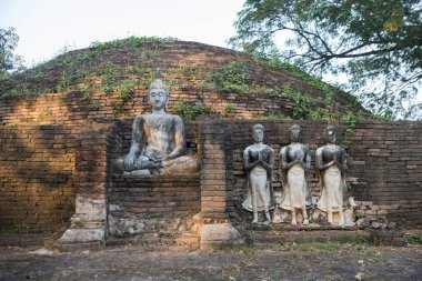 Tayland Phitsanulok Chandra Sarayı Harabeleri