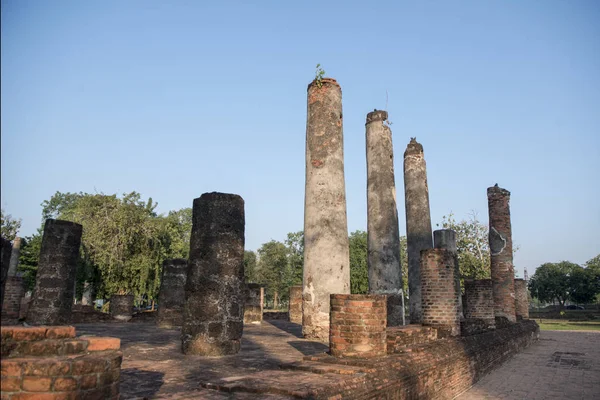 Tayland Phitsanulok Chandra Sarayı Harabeleri