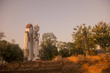 Tayland Phitsanulok Chandra Sarayı Harabeleri