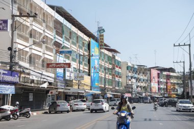 Tayland Phitsanulok Şehir Yolu 