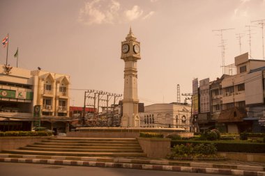 Tayland Phitsanulok Şehir Saat Kulesi