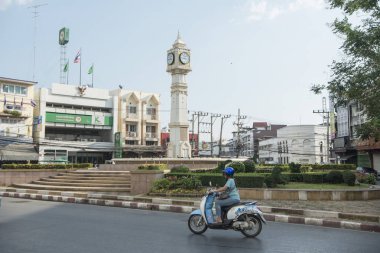 Tayland Phitsanulok Şehir Saat Kulesi