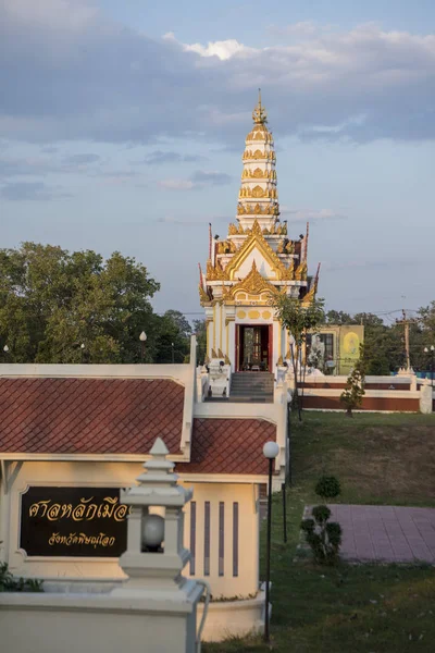 Thailand Phitsanulok City Pillar Shrine — Stockfoto