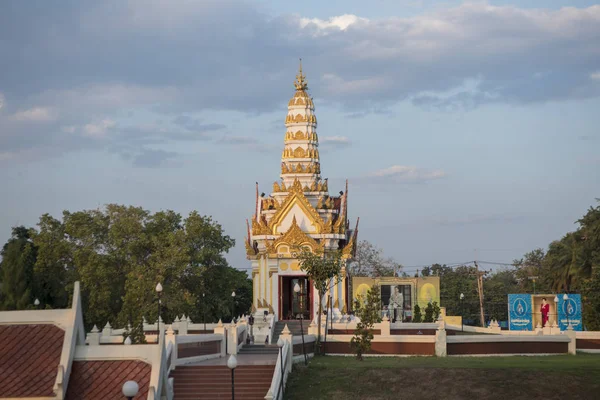 TAILANDIA PHITSANULOK CIUDAD SHRINE PILLAR — Foto de Stock