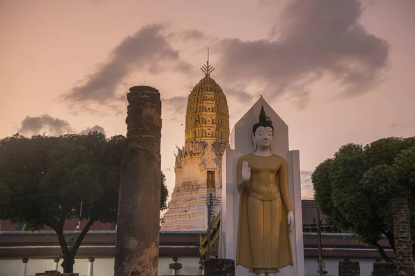 Thajsko Phitsanulok Wat Ratana Mahait — Stock fotografie