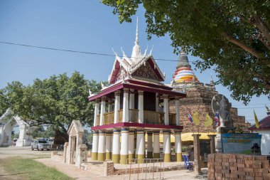 Tayland Phitsanulok Wat Racha Burana Tapınağı