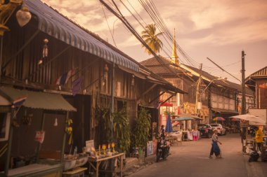 Tayland Chanthaburi Şehir Rıhtımı