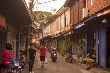 Tayland Chanthaburi Şehir Rıhtımı