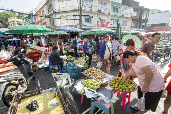 泰国 昌塔布里·塔拉特南普市场 — 图库照片