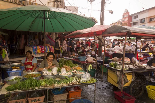 Thailand Chanthaburi Talat Namphu Markt — Stockfoto