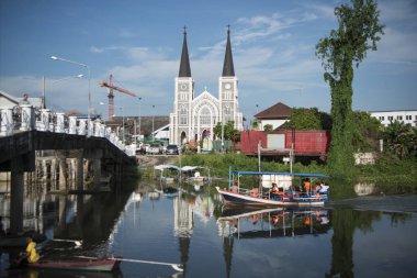 Tayland Chanthaburi Şehir Mary Kilisesi