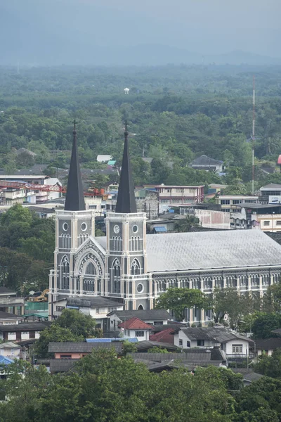 Ταϋλάνδη εκκλησία Chanthaburi Σίτι Μαρία — Φωτογραφία Αρχείου