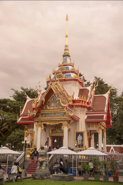 THAILANDIA CHANTHABURI CITTÀ PILLARE SHRINE — Foto Stock