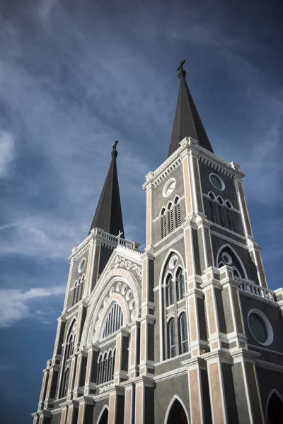 TAILANDIA CHANTHABURI CIUDAD IGLESIA MARÍA — Foto de Stock