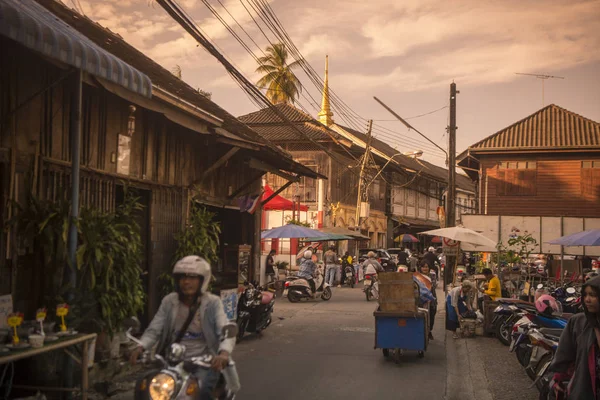 Tailândia Chanthaburi City Waterfront — Fotografia de Stock