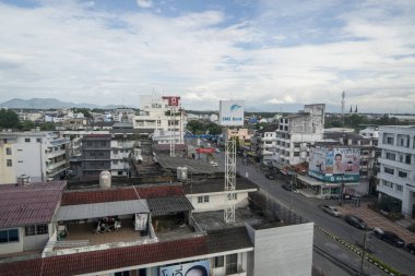 Tayland Chanthaburi Şehir Görünümü