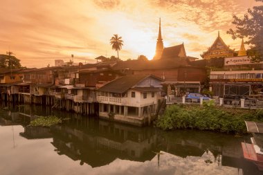 Tayland Chanthaburi Waterfront Wat Bot