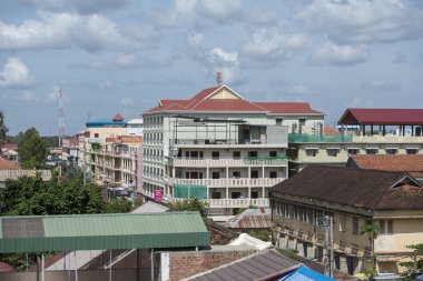 Kamboçya Battambang Şehir Manzarası