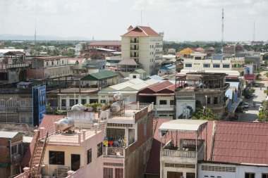 Kamboçya Battambang Şehir Manzarası