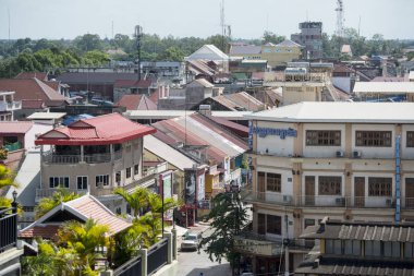 Kamboçya Battambang Şehir Manzarası