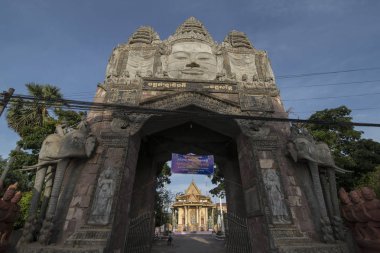 Kamboçya Battambang Wat Sangkae Tapınağı