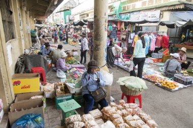 Kamboçya Battambang Pazar Psar Thmei