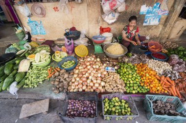 Kamboçya Battambang Pazar Psar Thmei