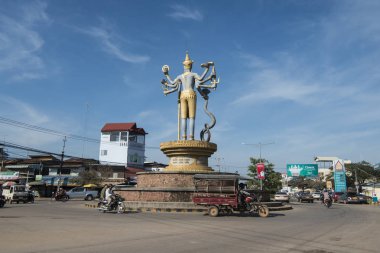 Kamboçya Battambang Vishnu Kavşağı
