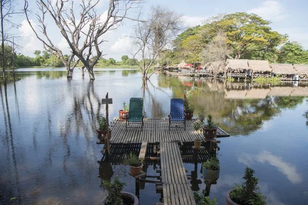 Kambodscha battambang wat banan Landschaft — Stockfoto