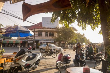 Kamboçya Battambang Şehir Merkezi