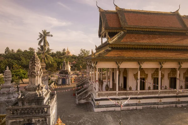 Tempio di Battambang Wat Norea in Cambogia — Foto Stock