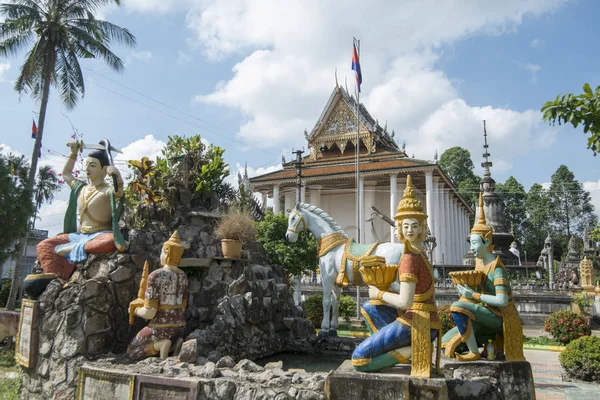 CAMBODIA BATTAMBANG WAT BO VIL TEMPLE — Stock Photo, Image