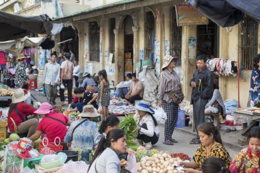 Kamboçya Battambang Pazar Psar Thmei
